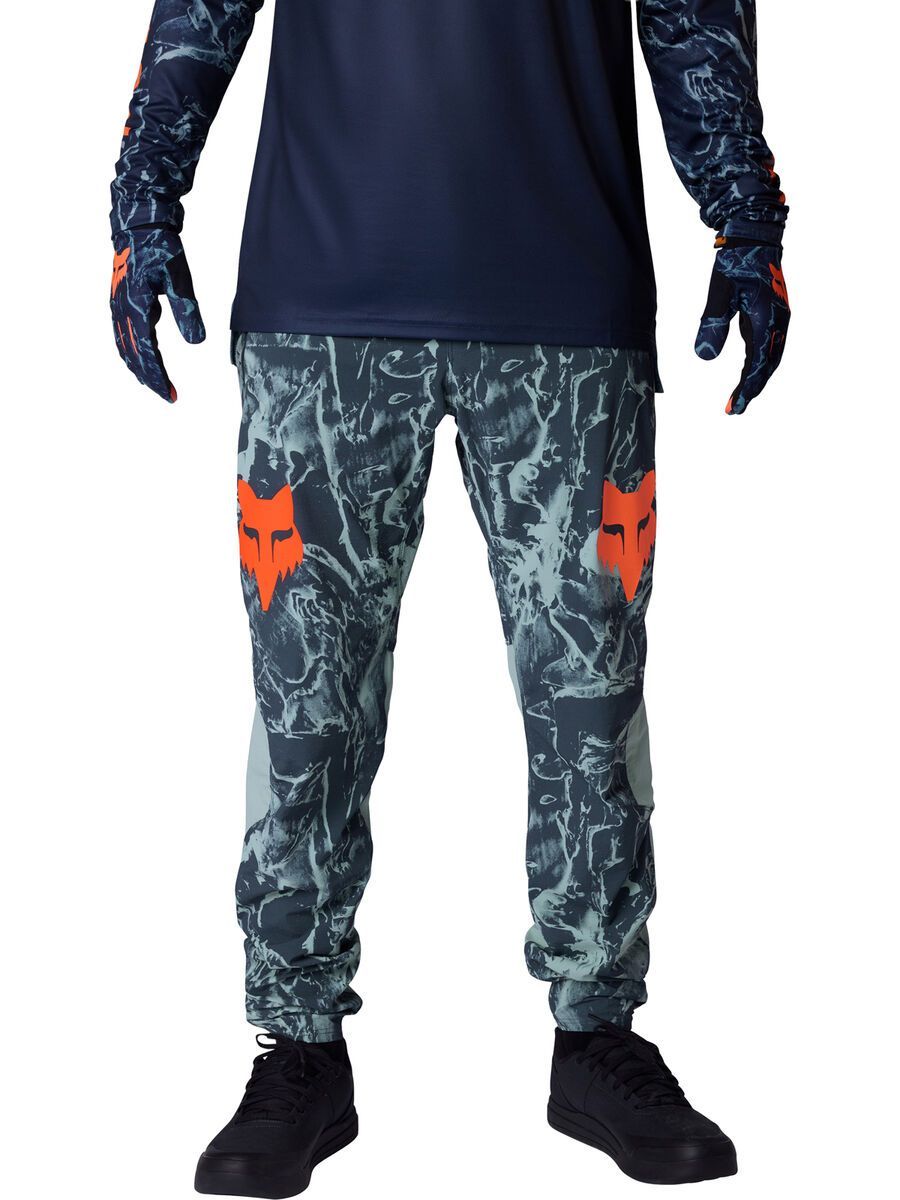 Fox Ranger Pant Image Print, arctic blue - Bild 3