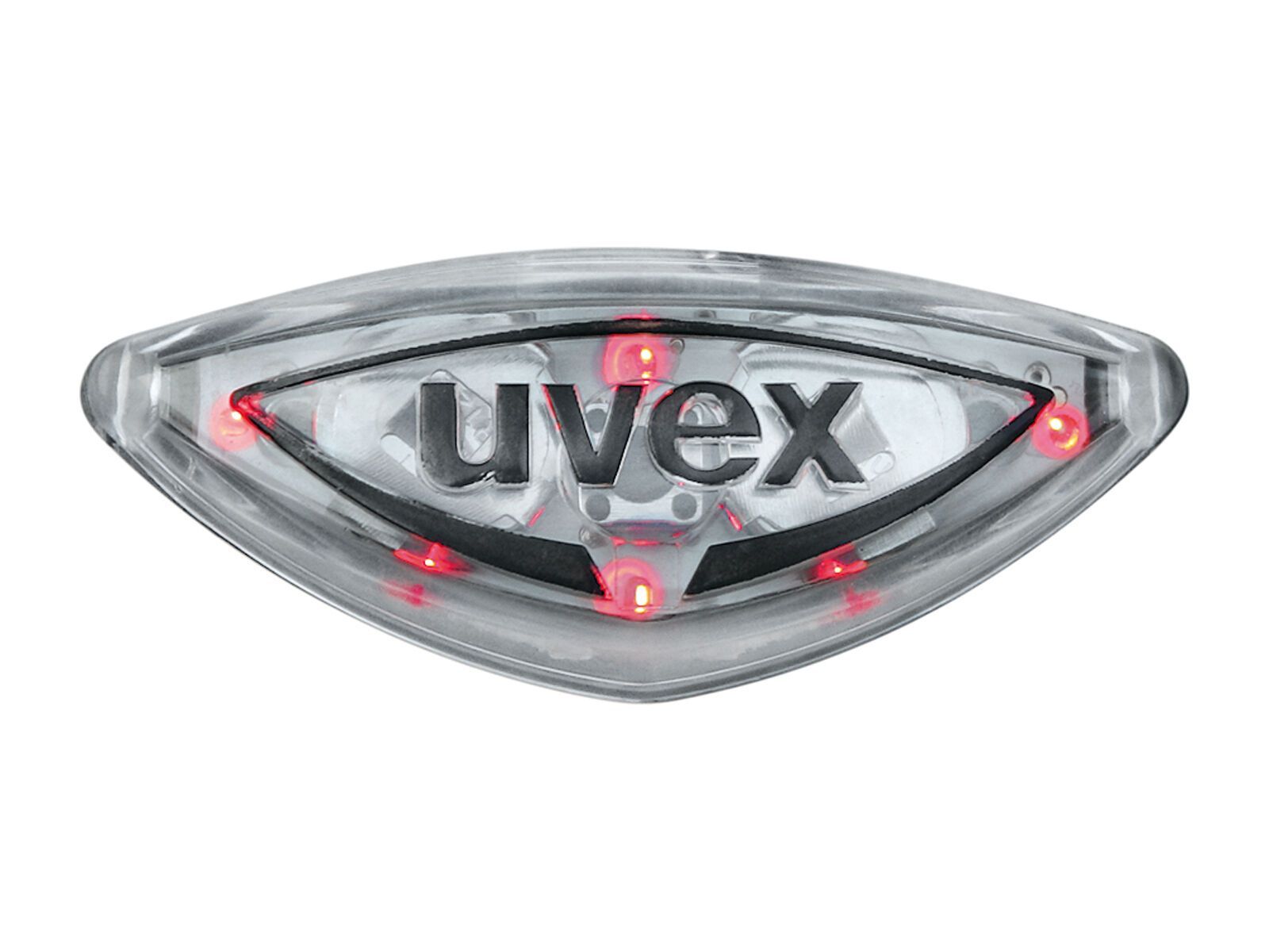 uvex Triangle Led, clear/red - Bild 1