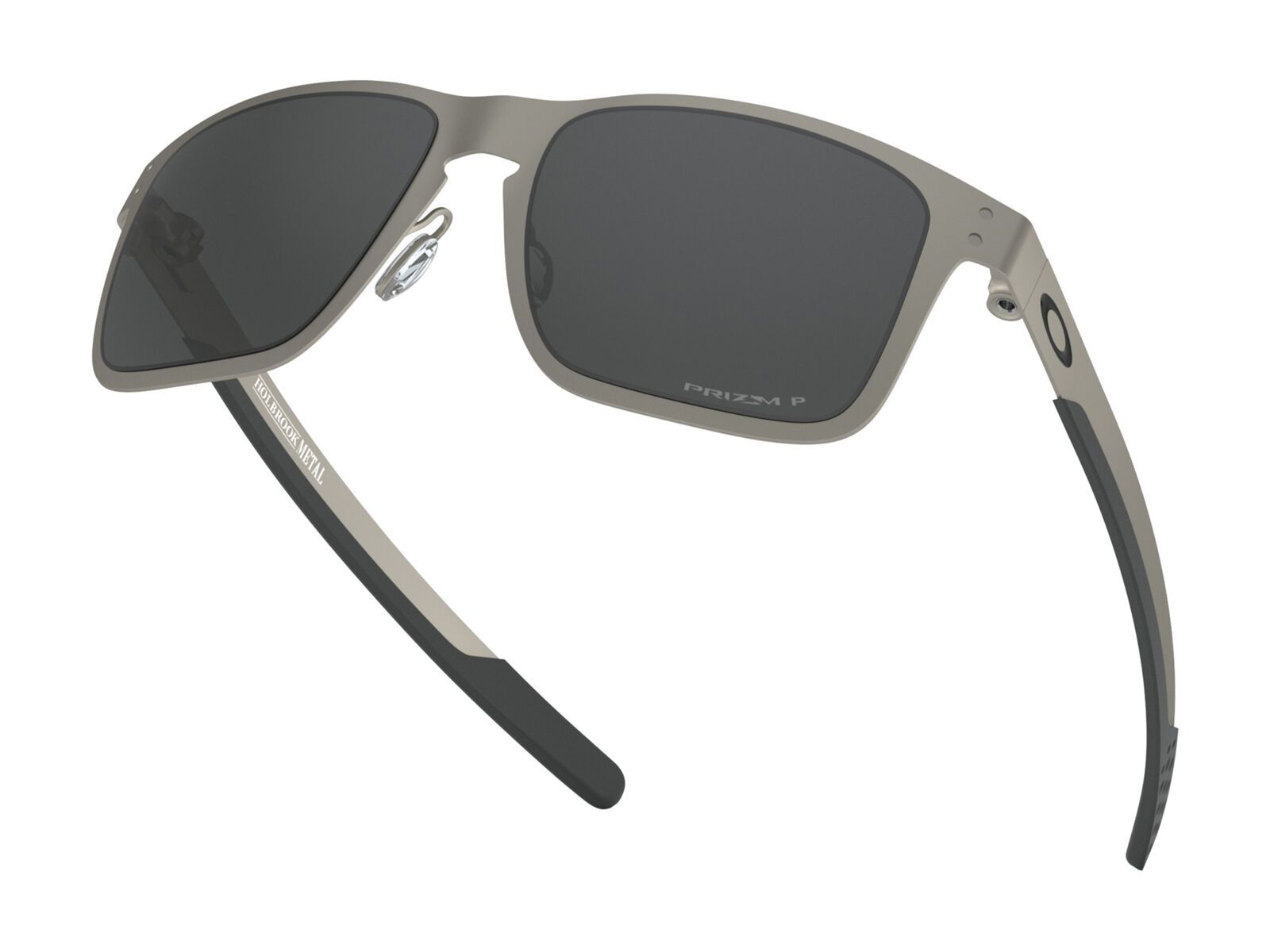 Oakley Holbrook Metal, satin chrome/Lens: prizm black polarized - Bild 5