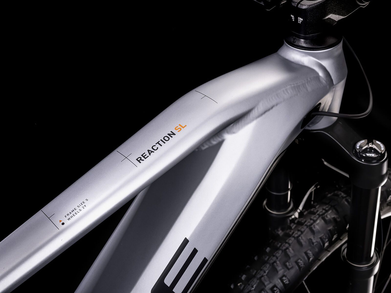 Cube Reaction Hybrid SL 625 29, polarsilver´n´orange - Bild 2