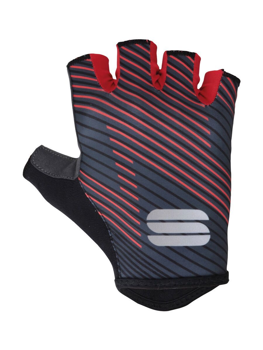 Sportful BodyFit Team Faster Gloves, black/dark grey/red - Bild 1