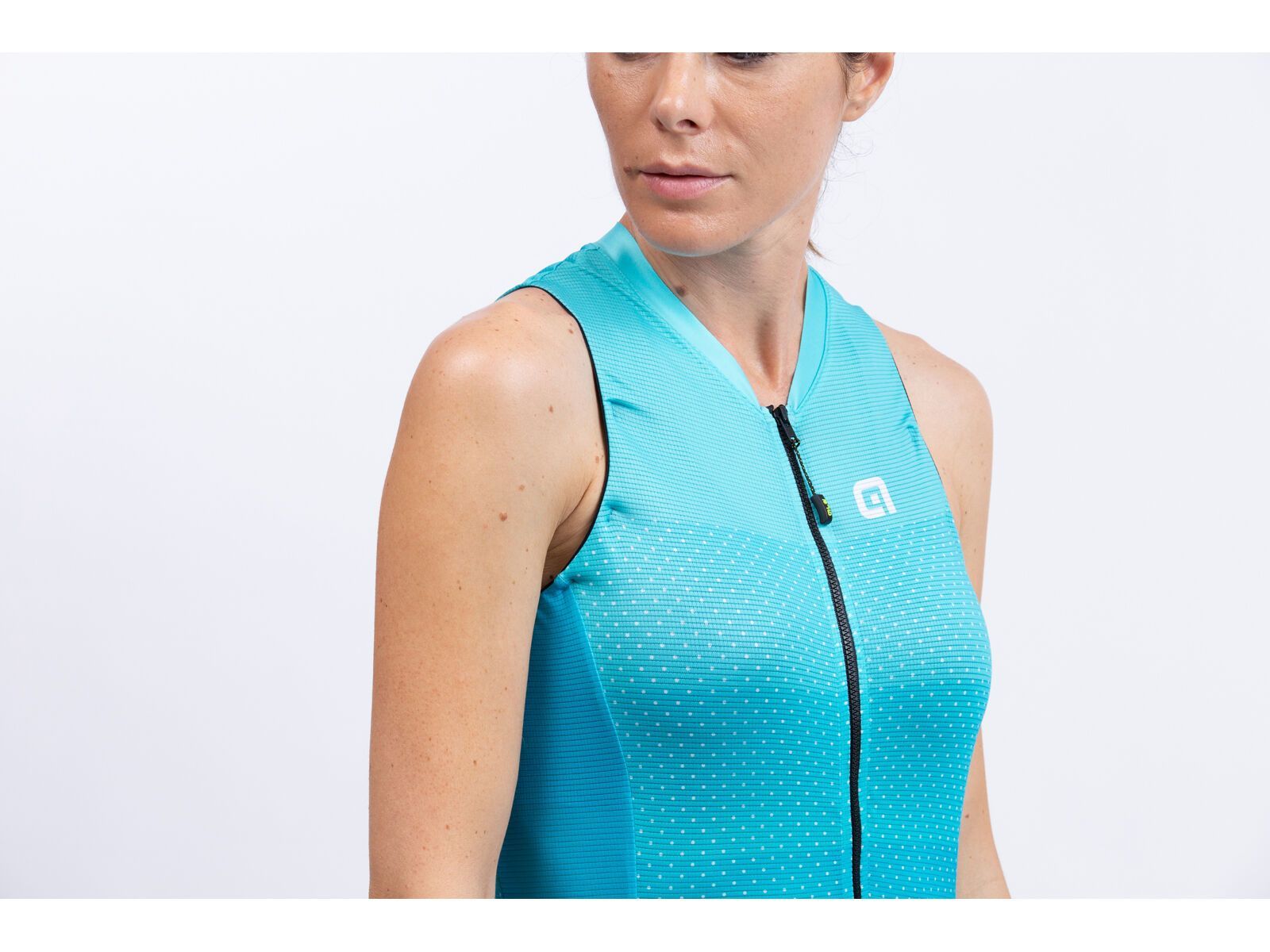 Ale Solid Level Sleeveless Lady Jersey, turquoise - Bild 3