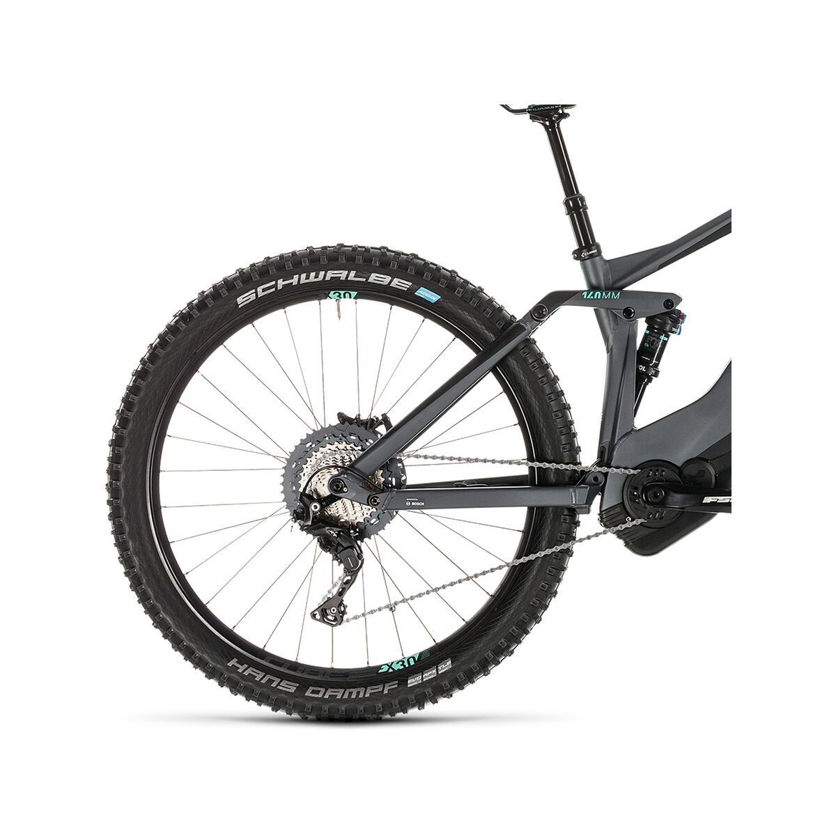 Cube Sting Hybrid 140 SL 500 27.5, iridium´n´mint - Bild 4