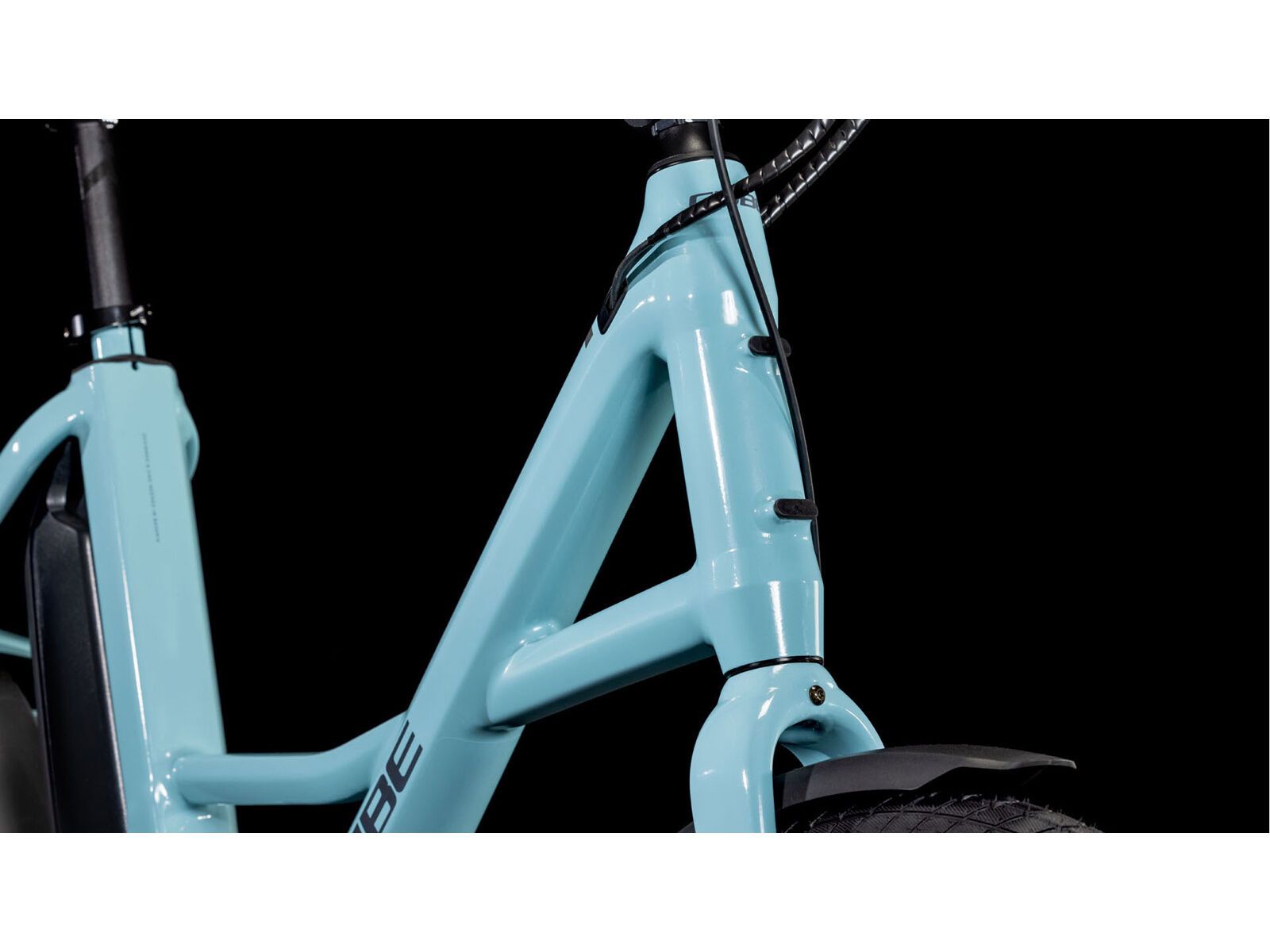 Cube Compact Hybrid Comfort 500, arubablue´n´reflex - Bild 5