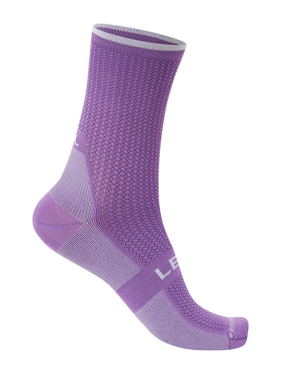 Le Col Cycling Socks, orchid/white - Bild 1