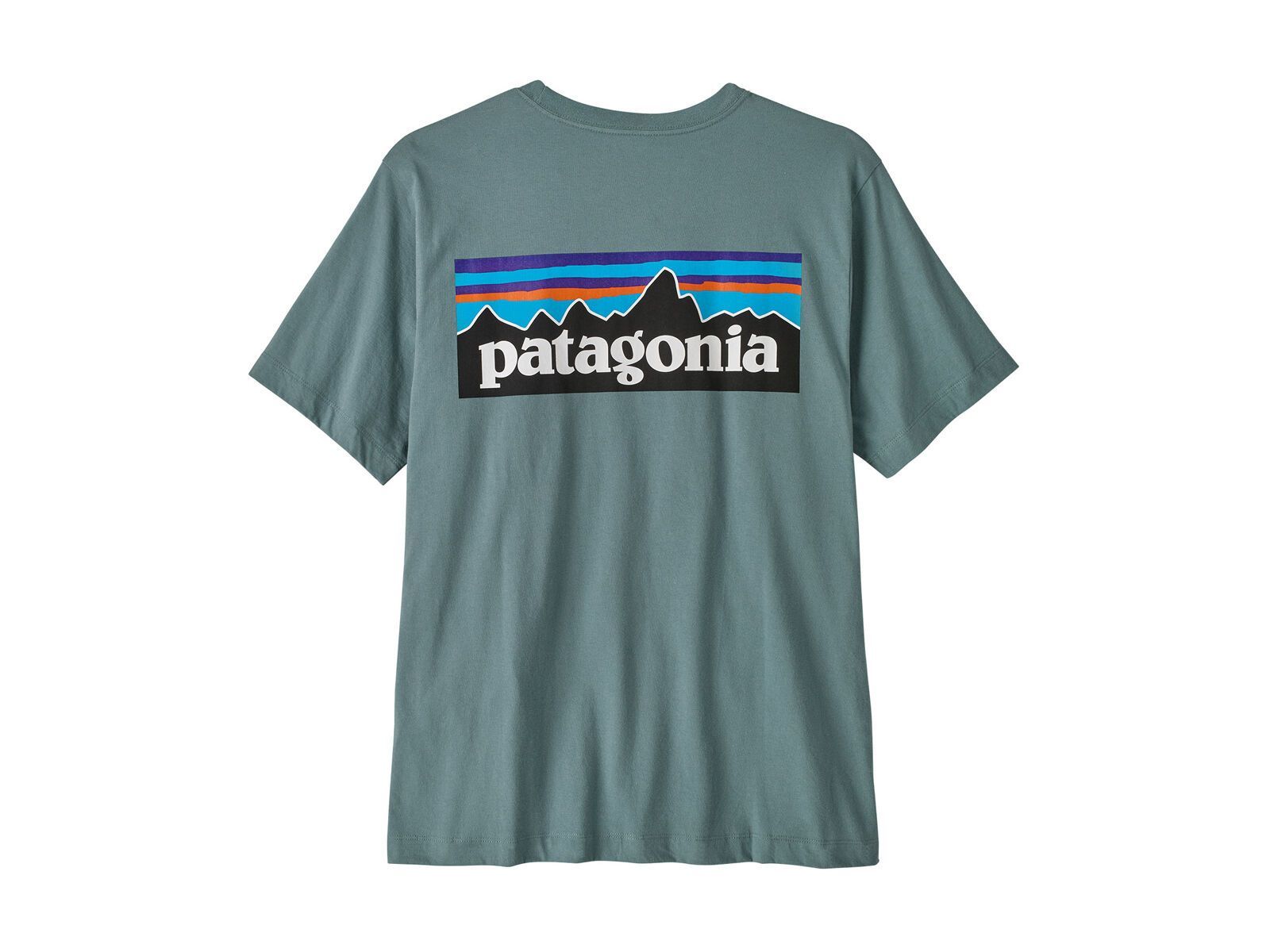Patagonia Men's P-6 Logo T-Shirt, blue sage - Bild 1