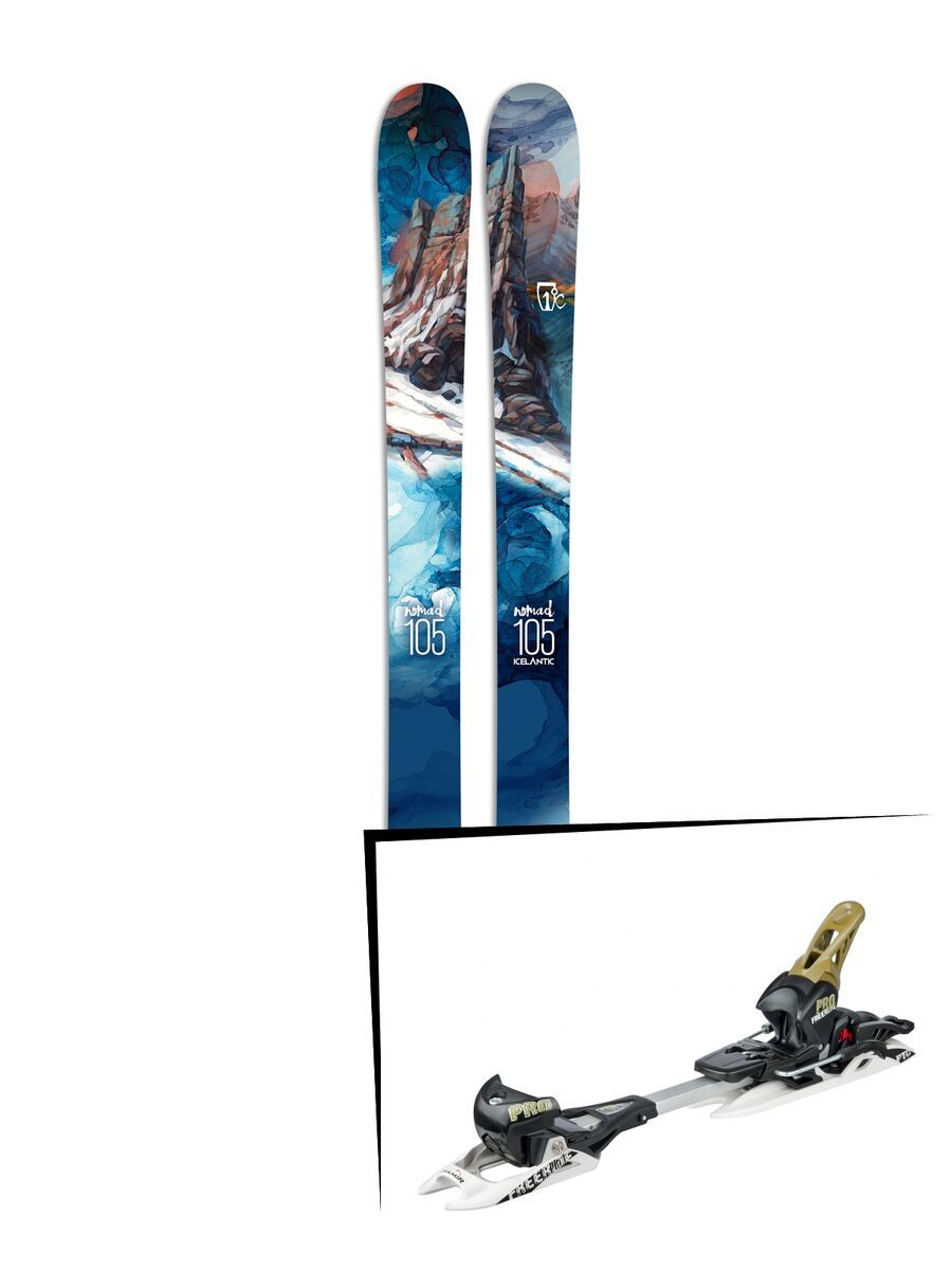 Set: Icelantic Nomad 2017 + Fritschi Diamir Freeride Pro (1963303) - Bild 1