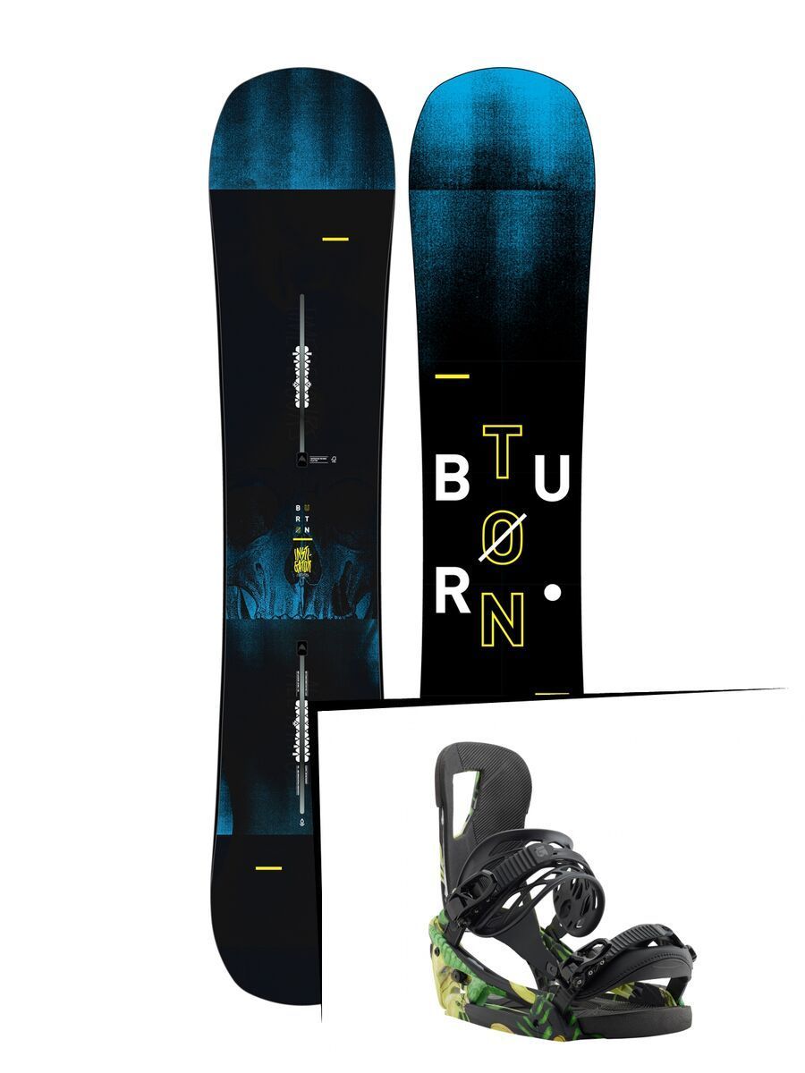Set: Burton Instigator Wide 2019 + Burton Cartel EST tommy bananas - Bild 1