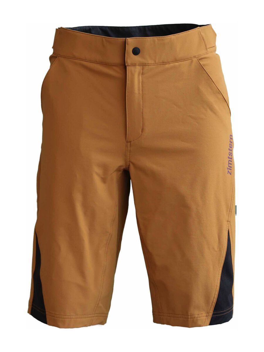 Zimtstern StarFlowz Evo Shorts Men, golden brown/pirate black - Bild 1