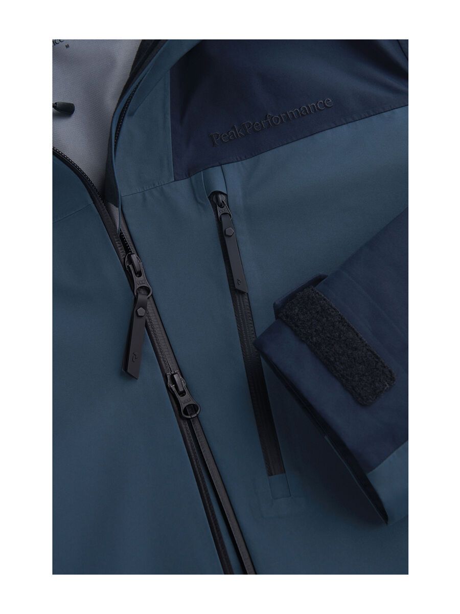 Peak Performance Vertical 3L Jacket, blue shadow - Bild 4