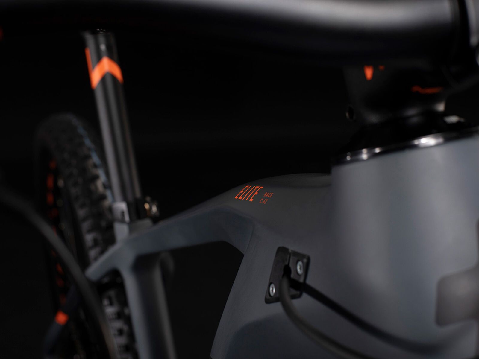 Cube Elite Hybrid C:62 Race 29, grey´n´orange - Bild 4