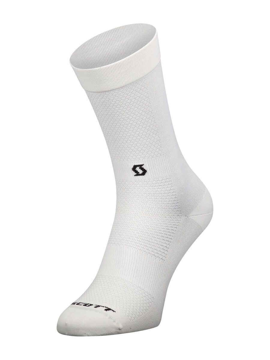 Scott Performance No Shortcuts Crew Sock, white/black - Bild 1
