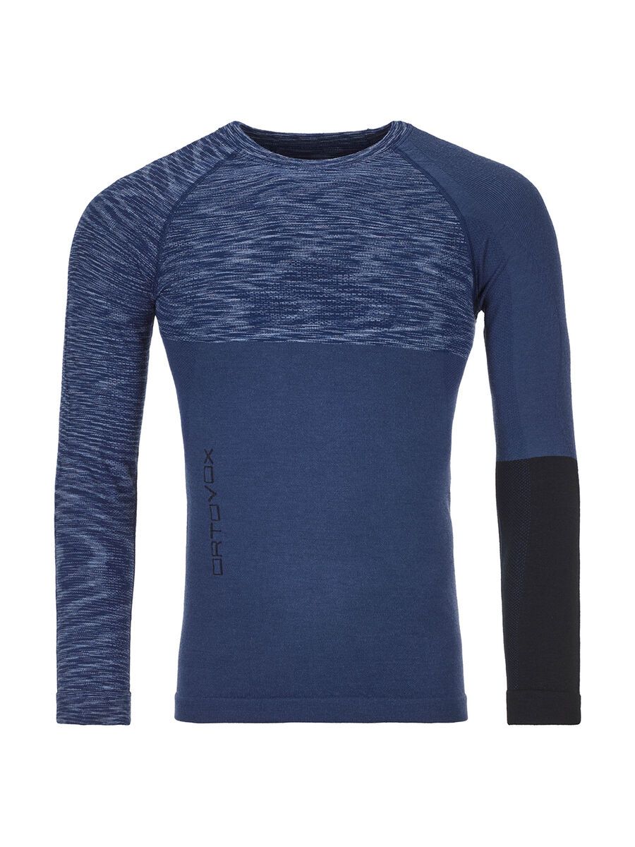 Ortovox 230 Merino Competition Long Sleeve M, night blue blend - Bild 1