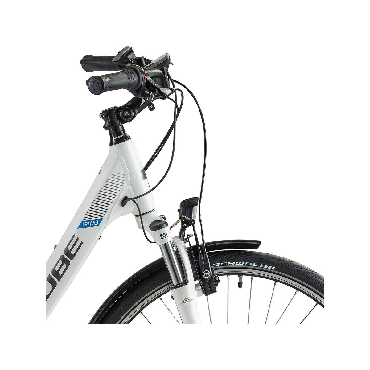 Cube Travel Hybrid RT Easy Entry, white/anthrazit/blue - Bild 5