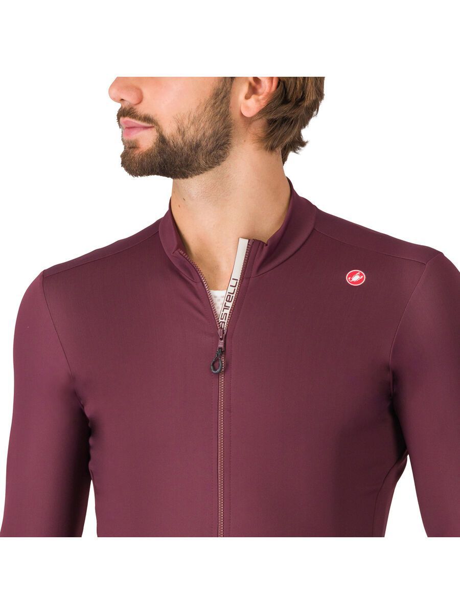 Castelli Espresso Thermal Jersey, deep bordeaux - Bild 3