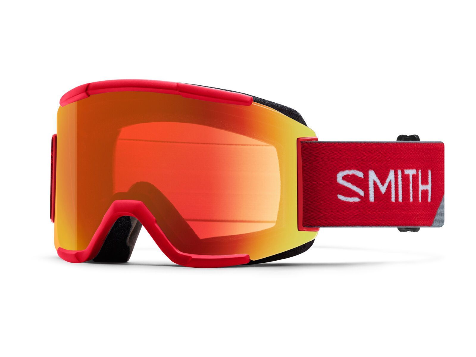 Smith Squad inkl. Wechselscheibe, fire split/Lens: everyday red mirror chromapop/yellow - Bild 1