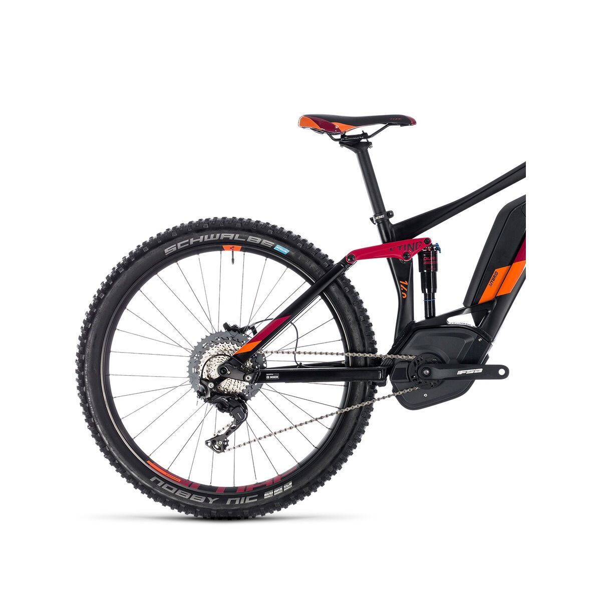 Cube Sting Hybrid 140 Race 500 27.5, black´n´berry - Bild 5