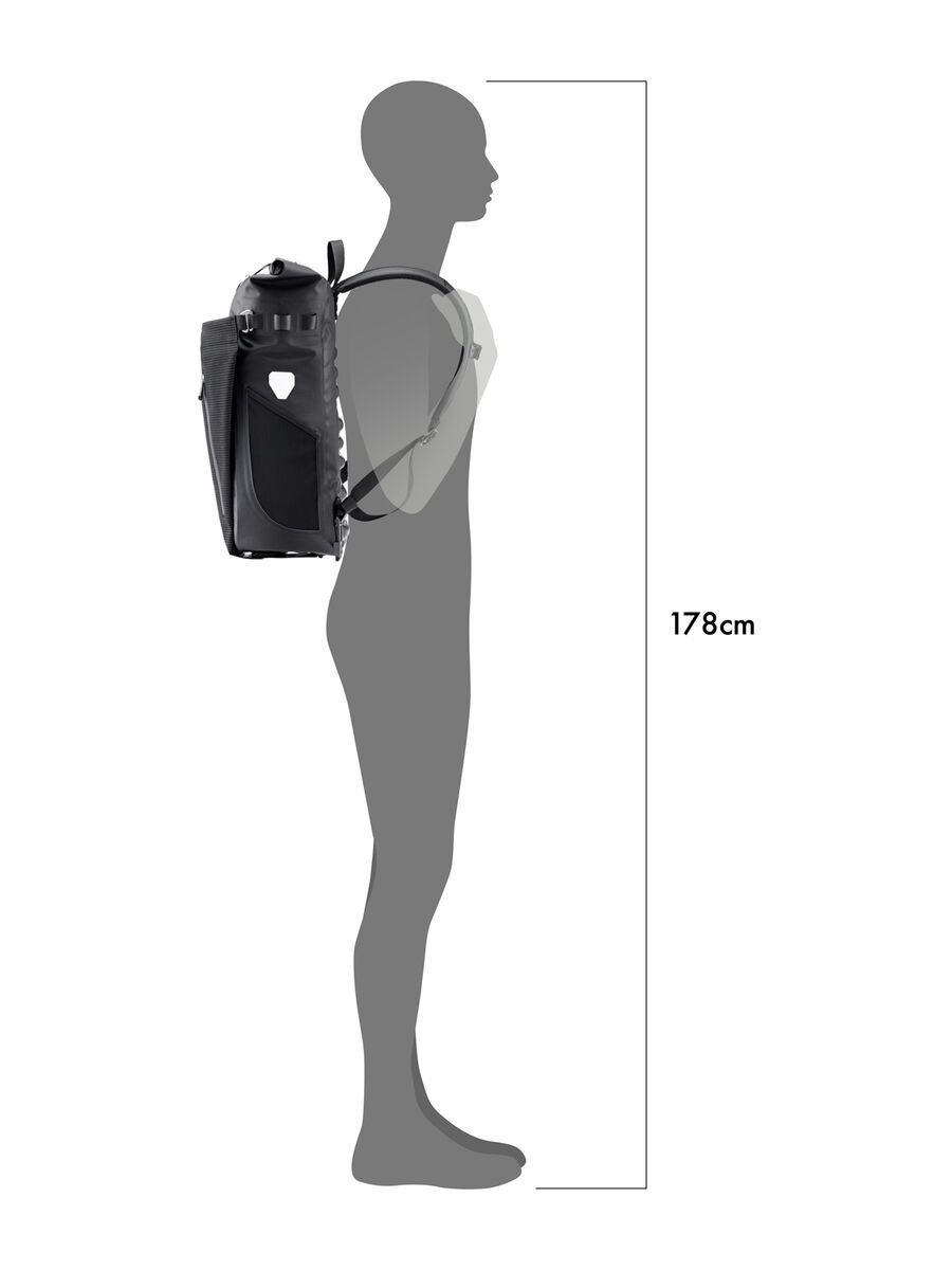 ORTLIEB Vario High-Vis, black reflective - Bild 10