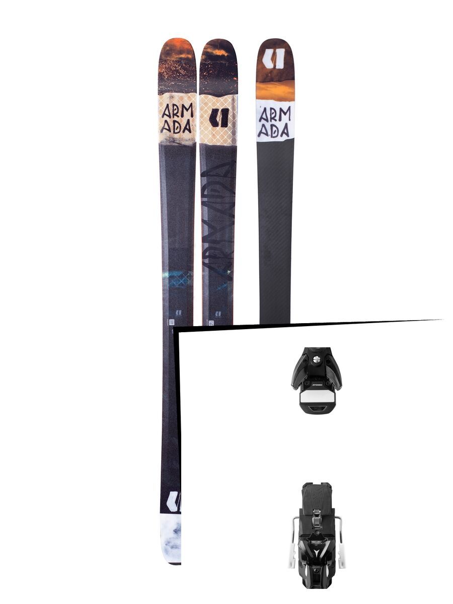 Set: Armada Tracer 108 2018 + Atomic STH 13 WTR black/gun metal - Bild 1