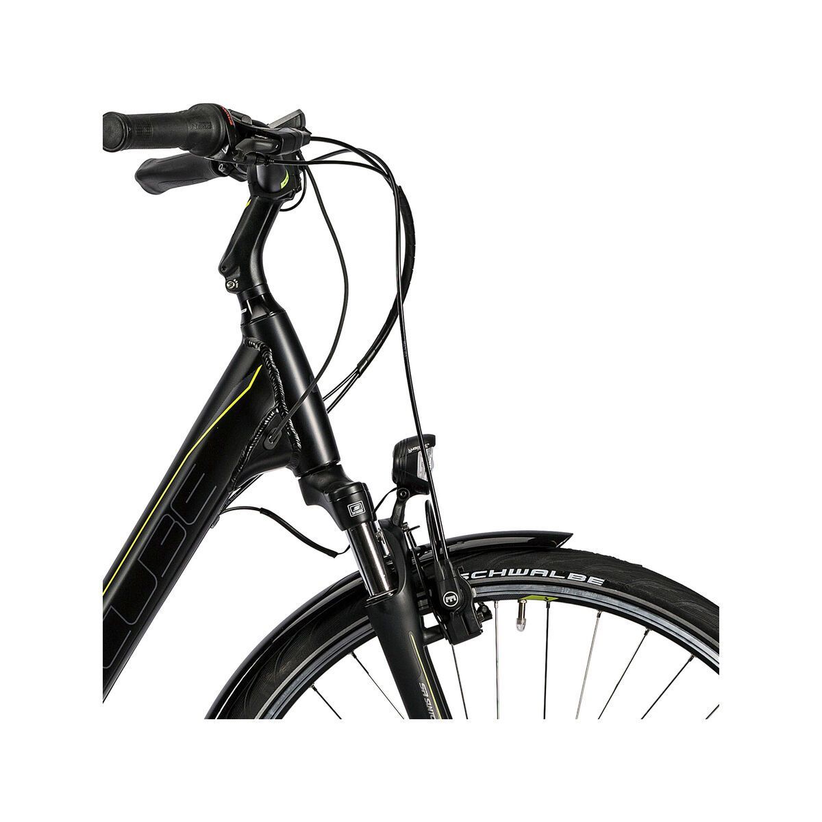 Cube Travel Hybrid RT 400 Easy Entry, black´n´lime - Bild 5