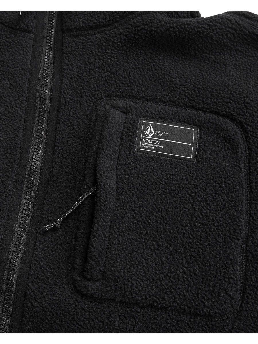 Volcom Fleecer Full Zip, black - Bild 3