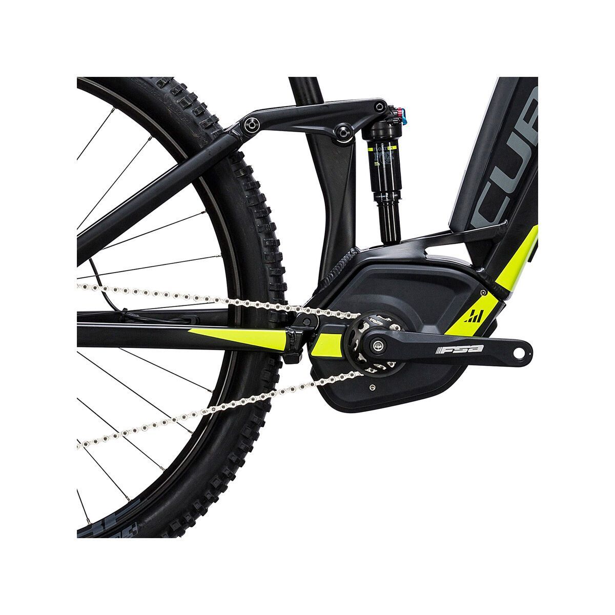 Cube Stereo Hybrid 120 HPA Pro 500 29, black´n´flashyellow - Bild 3