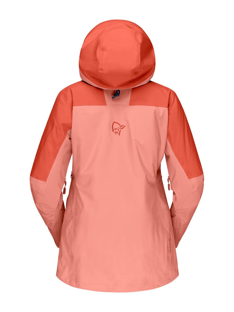 Norrona lofoten Gore-Tex Jacket W's, orange alert/peach amber - Bild 2
