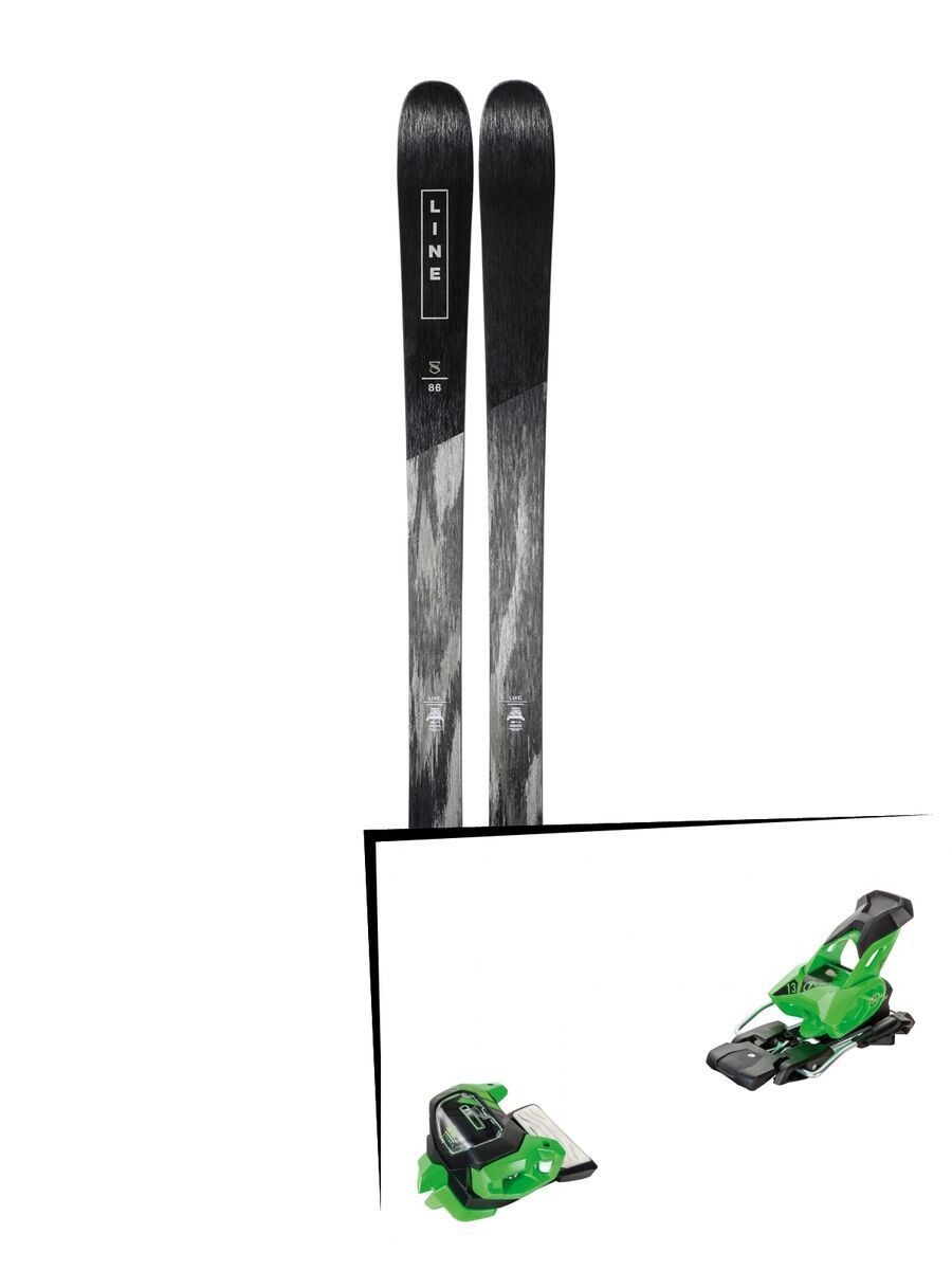Set: Line Supernatural 86 2019 + Tyrolia Attack² 13 GW green - Bild 1