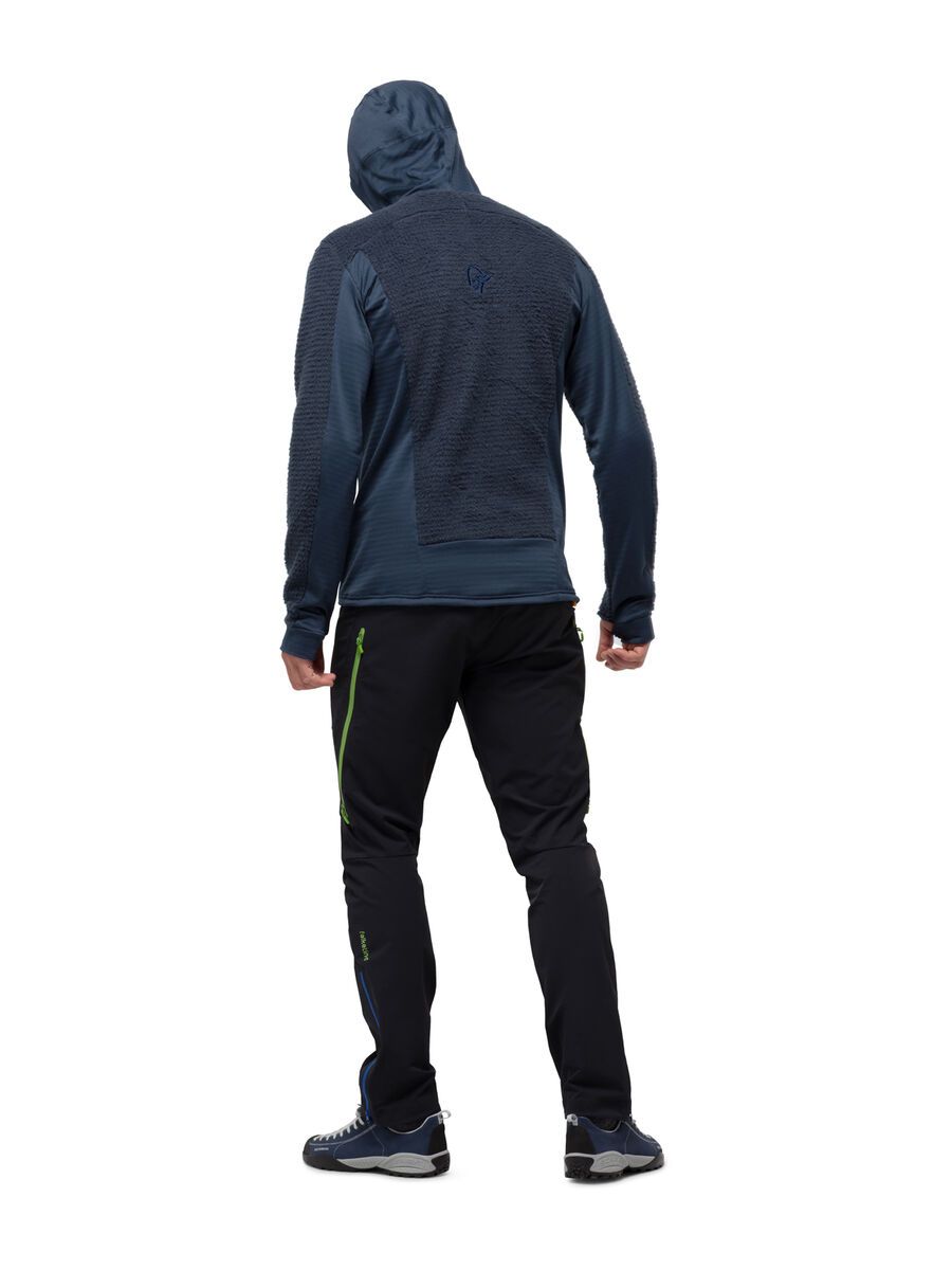 Norrona falketind Alpha120 Zip Hood M's, indigo night - Bild 4