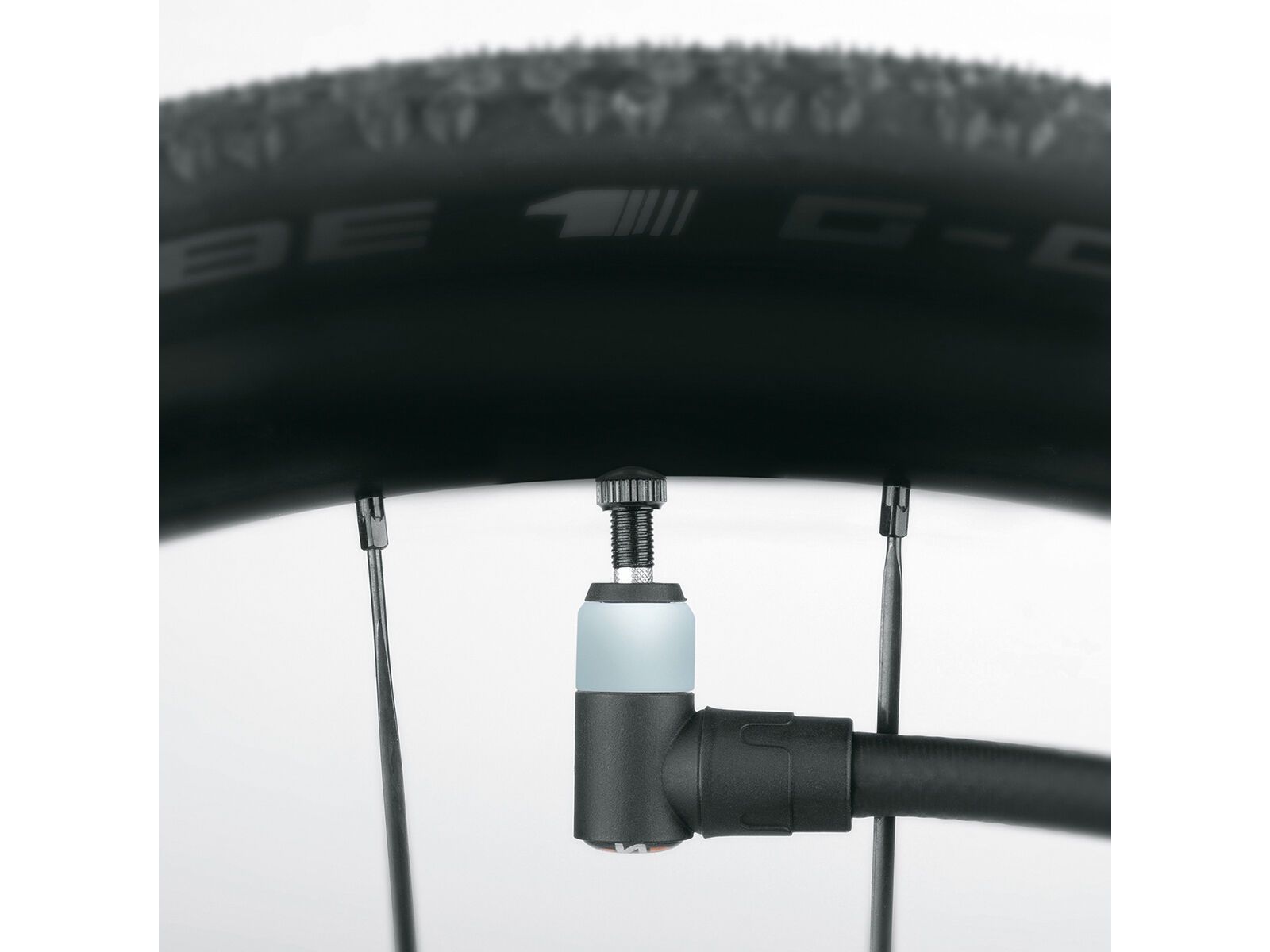 SKS Air-X-Plorer Clik Valve 10.0, schwarz/sky blue - Bild 7