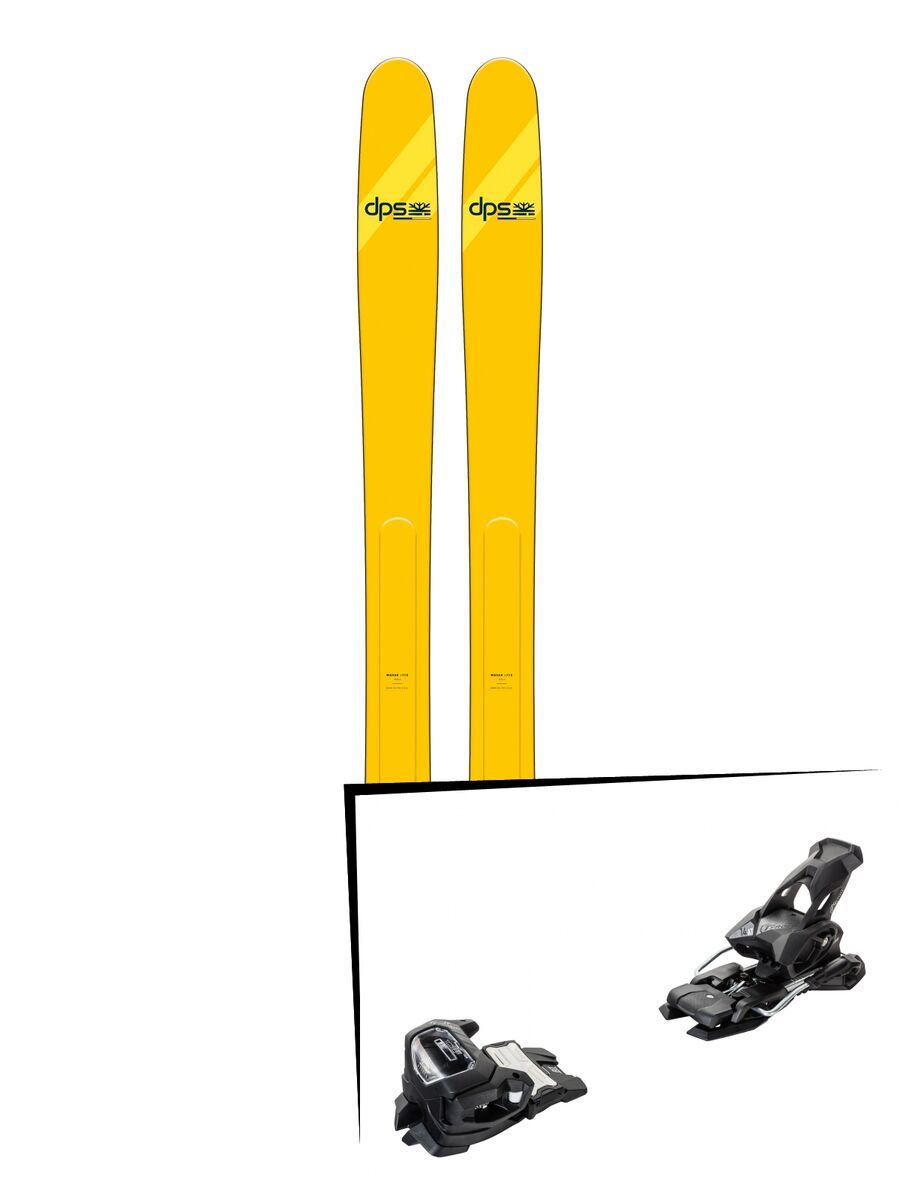Set: DPS Skis Wailer A112 Alchemist 2018 + Tyrolia Attack² 14 AT solid black - Bild 1