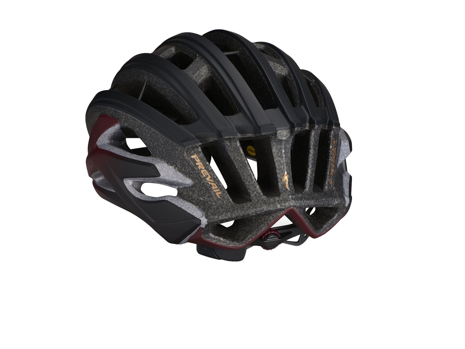 Specialized S-Works Prevail II Vent (ANGi komp.), matte maroon/black - Bild 4