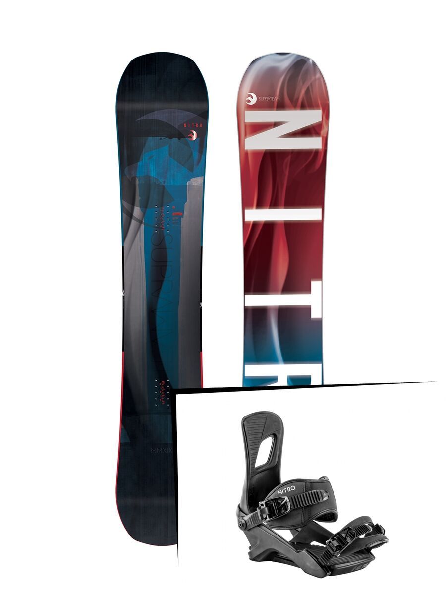 Set: Nitro Suprateam 2019 + Nitro Rambler dark night - Bild 1