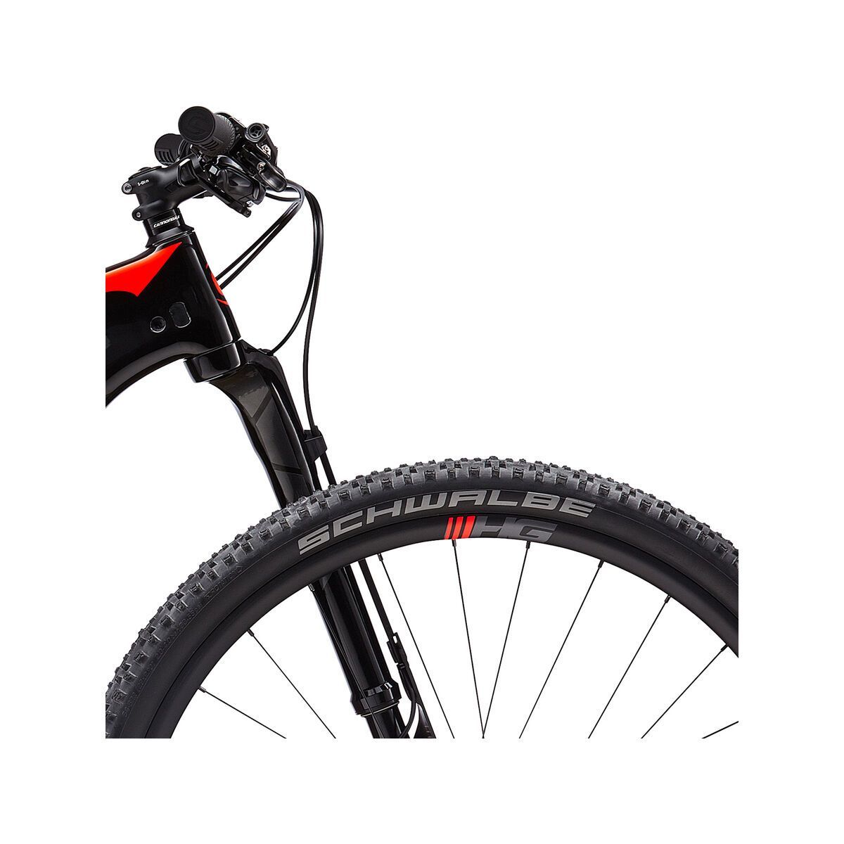 Cannondale F-Si Carbon 2, black pearl w/ acid red, tangerine and volt - Bild 8