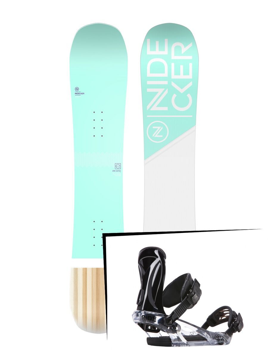 Set: Nidecker Elle 2019 + Ride KS (1923792S) - Bild 1