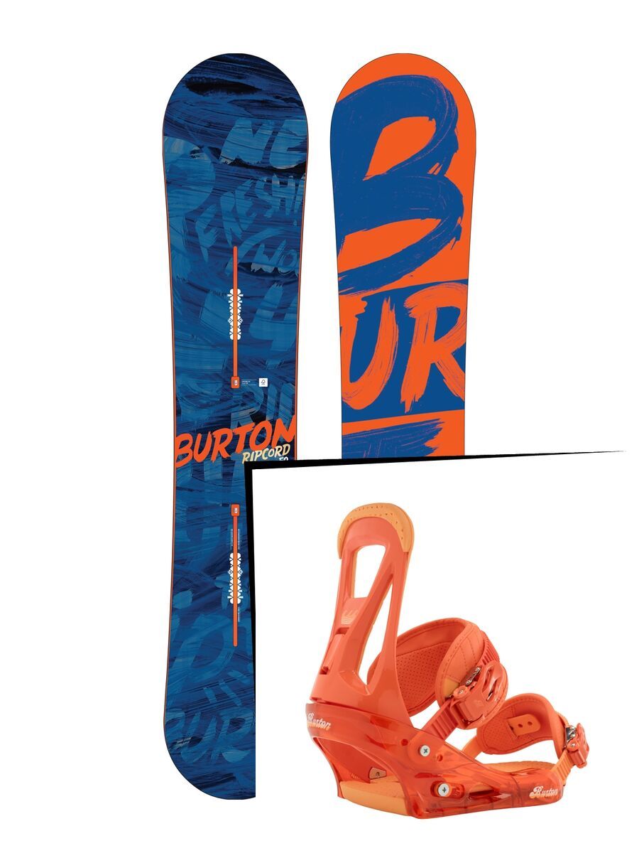 Burton Set: Ripcord 3D 2016 + Burton Freestyle - Bild 1
