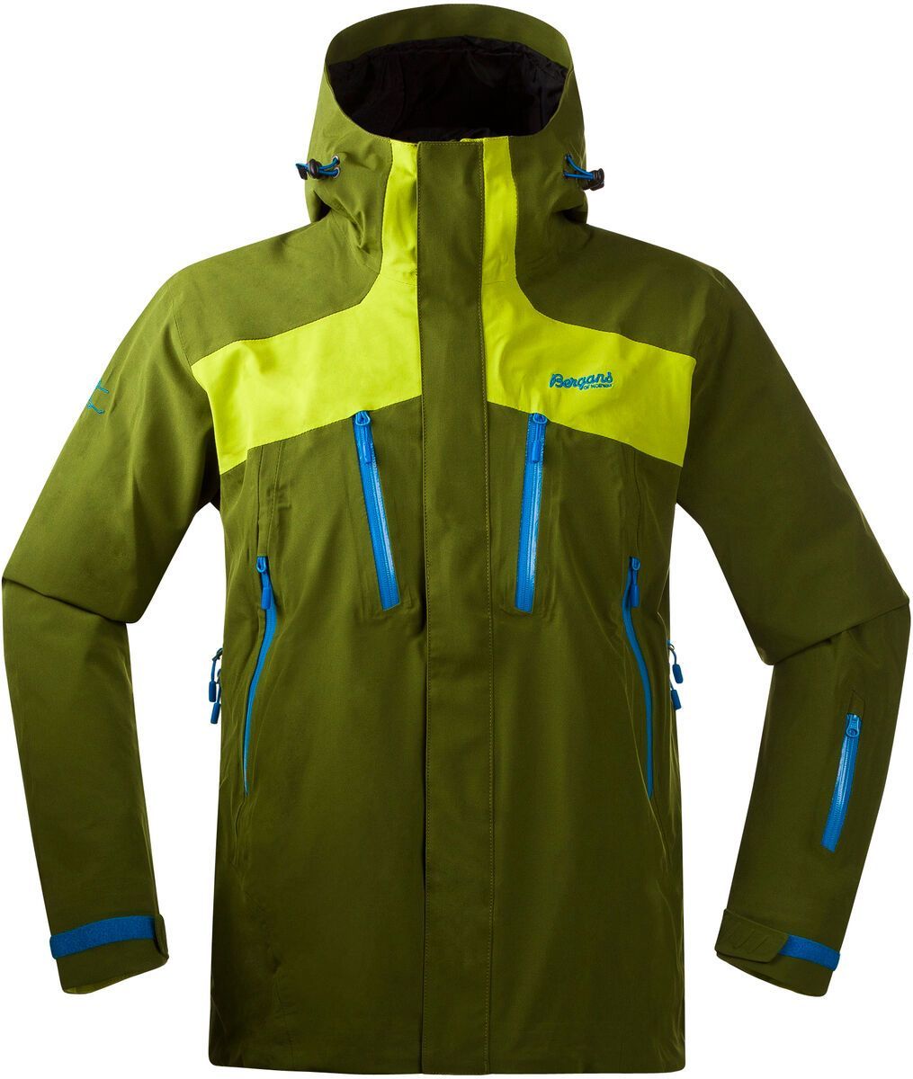 Bergans Oppdal Jacket, green tea/lime/lt seablue - Bild 1