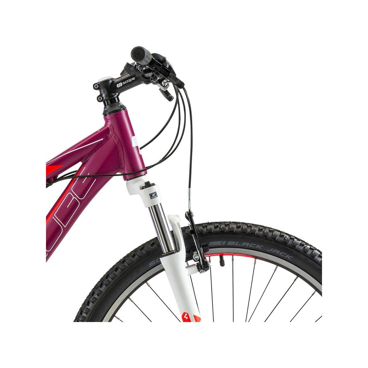 Cube Access WLS, berry/neonred/white - Bild 5