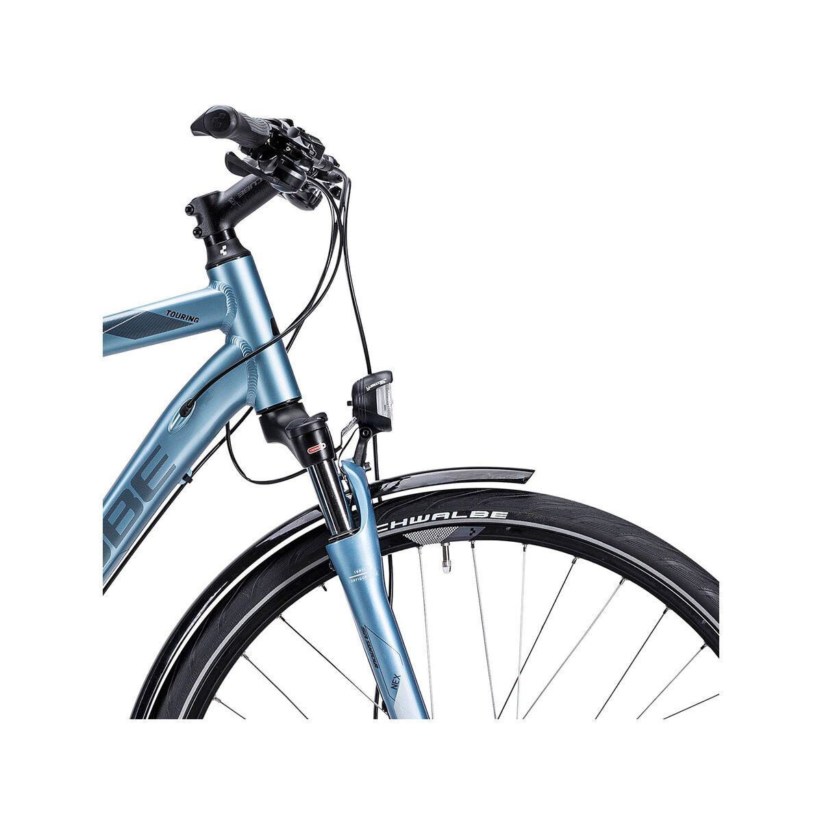 Cube Touring EXC, metallic blue anthrazit white - Bild 5