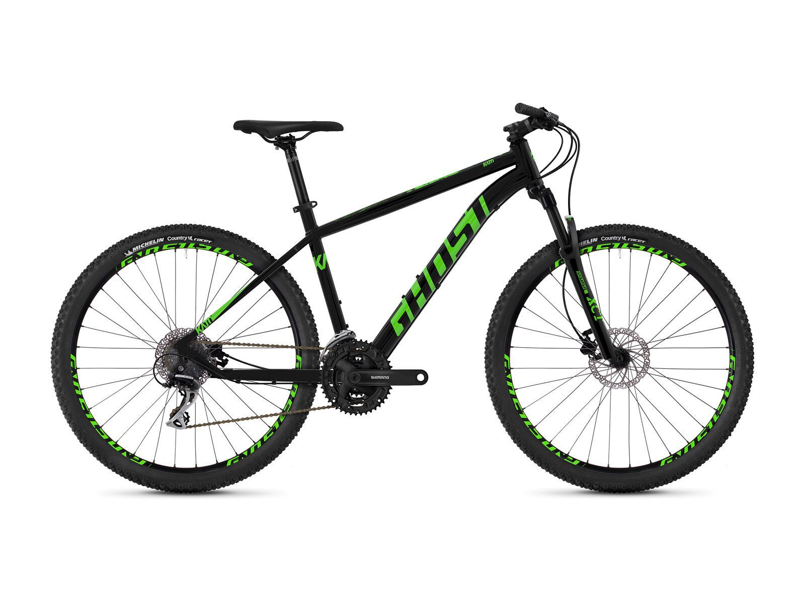 Ghost Kato 2.7 AL, night black/riot green - Bild 1