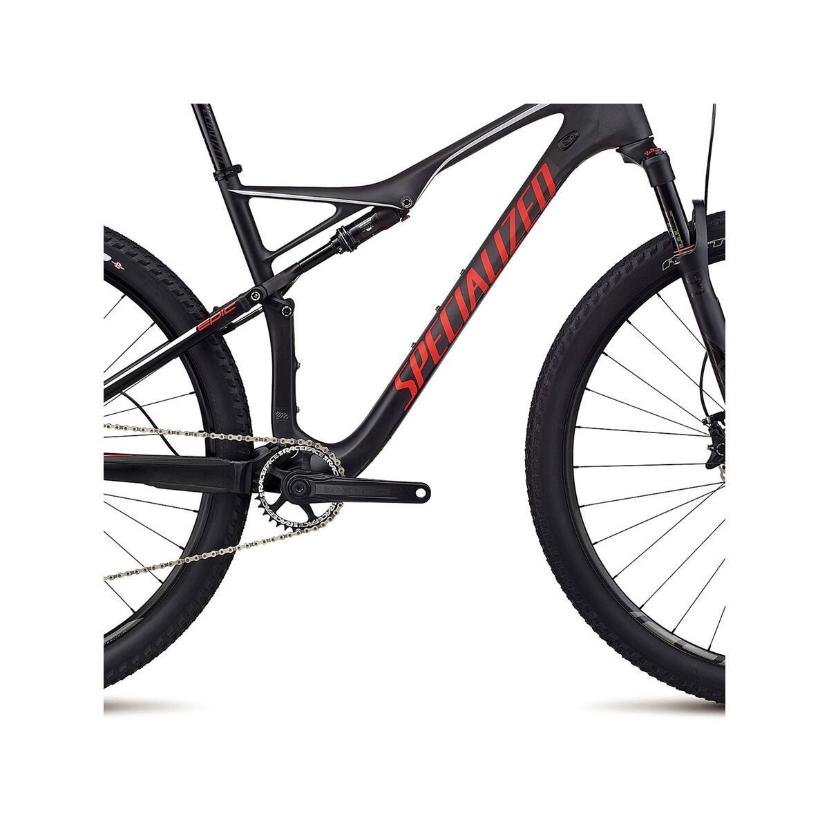 Specialized Epic FSR Expert Carbon World Cup 29, satin carbon/nordic red/kool silver - Bild 3