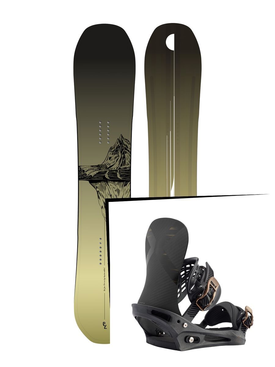 Set: Yes Pick Your Line 2017 + Burton X-Base (1712954S) - Bild 1