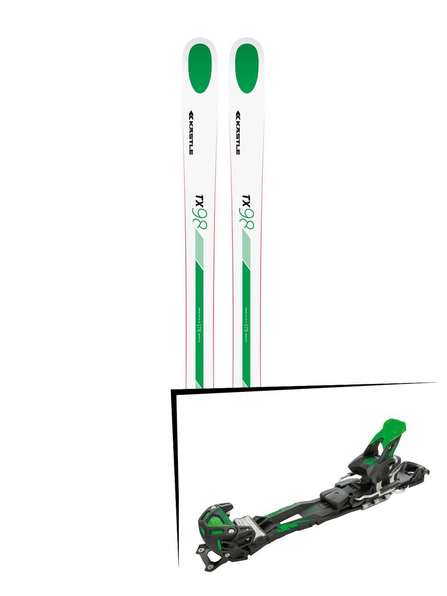 Set: Kästle TX98 2019 + Tyrolia Adrenalin 16 solid black flash green - Bild 1