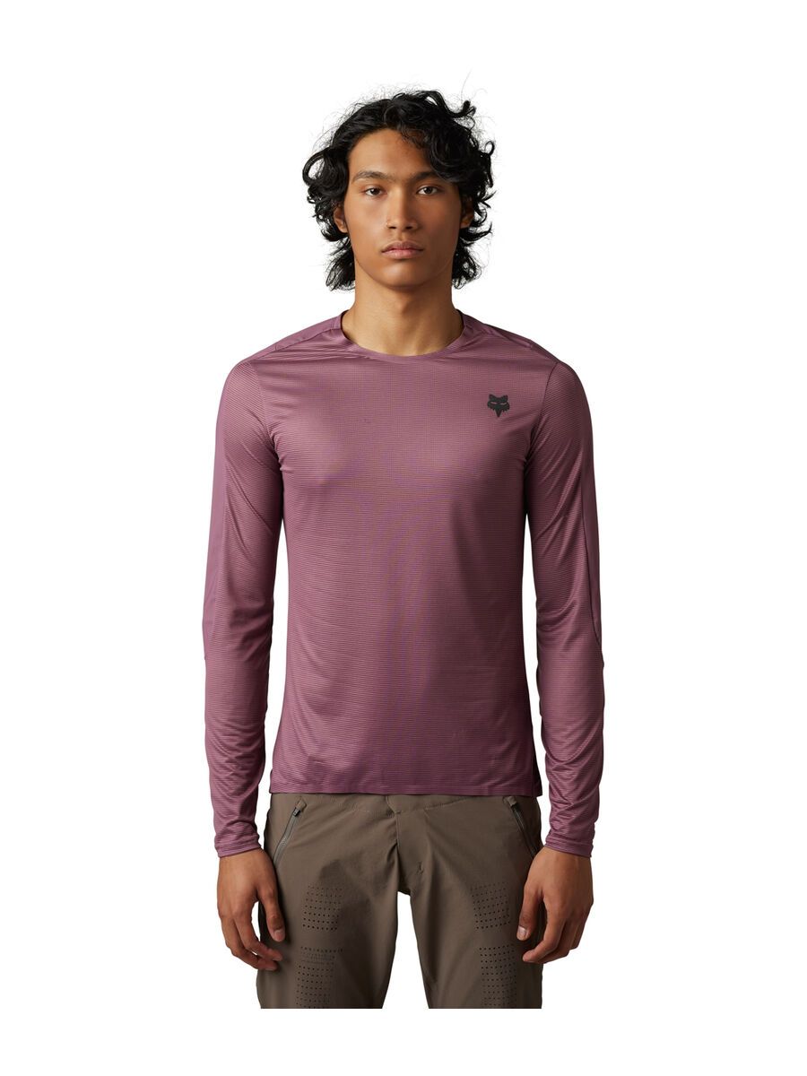 Fox Flexair Acent LS Jersey, cordovan - Bild 2