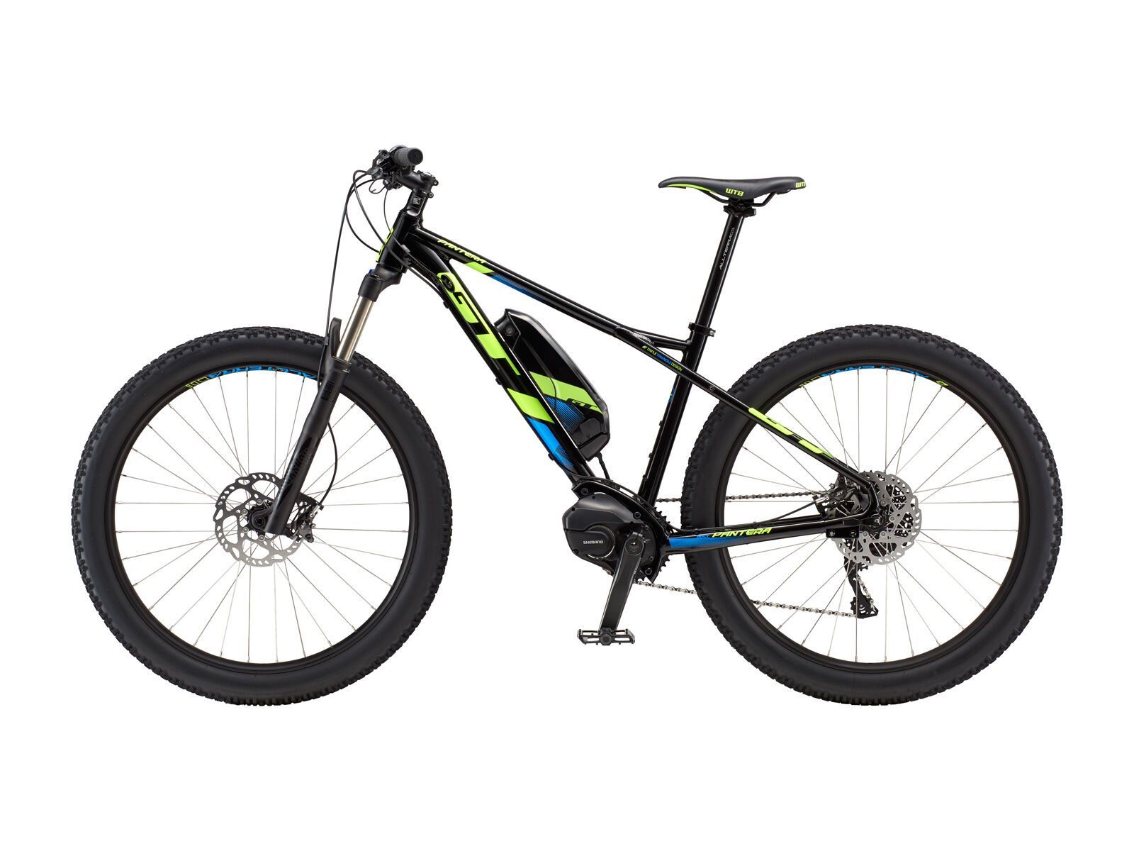 GT ePantera Bolt, gloss black w/ neon yellow & cyan - Bild 2