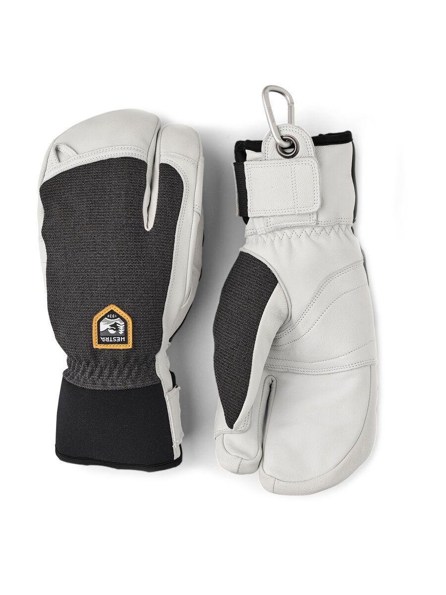 Hestra Army Leather Patrol 3 Finger, charcoal - Bild 1