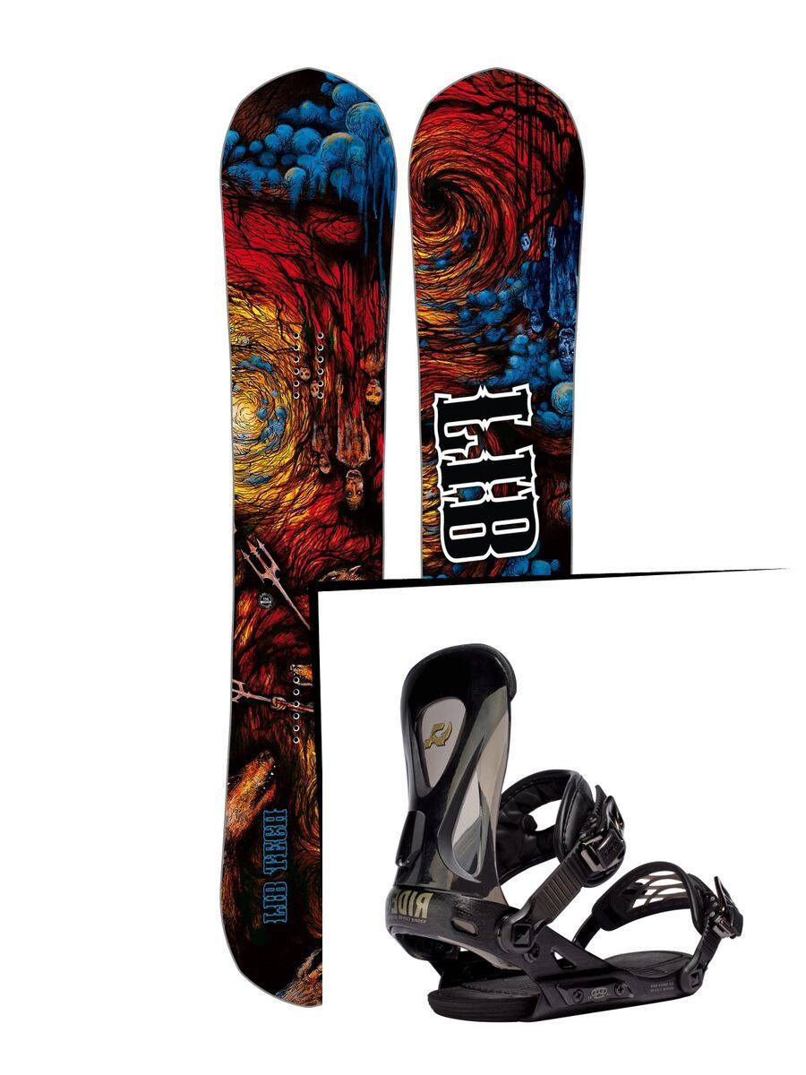 Set: Lib Tech From Hell Hot Knife 2017 + Ride Revolt (1178203S) - Bild 1