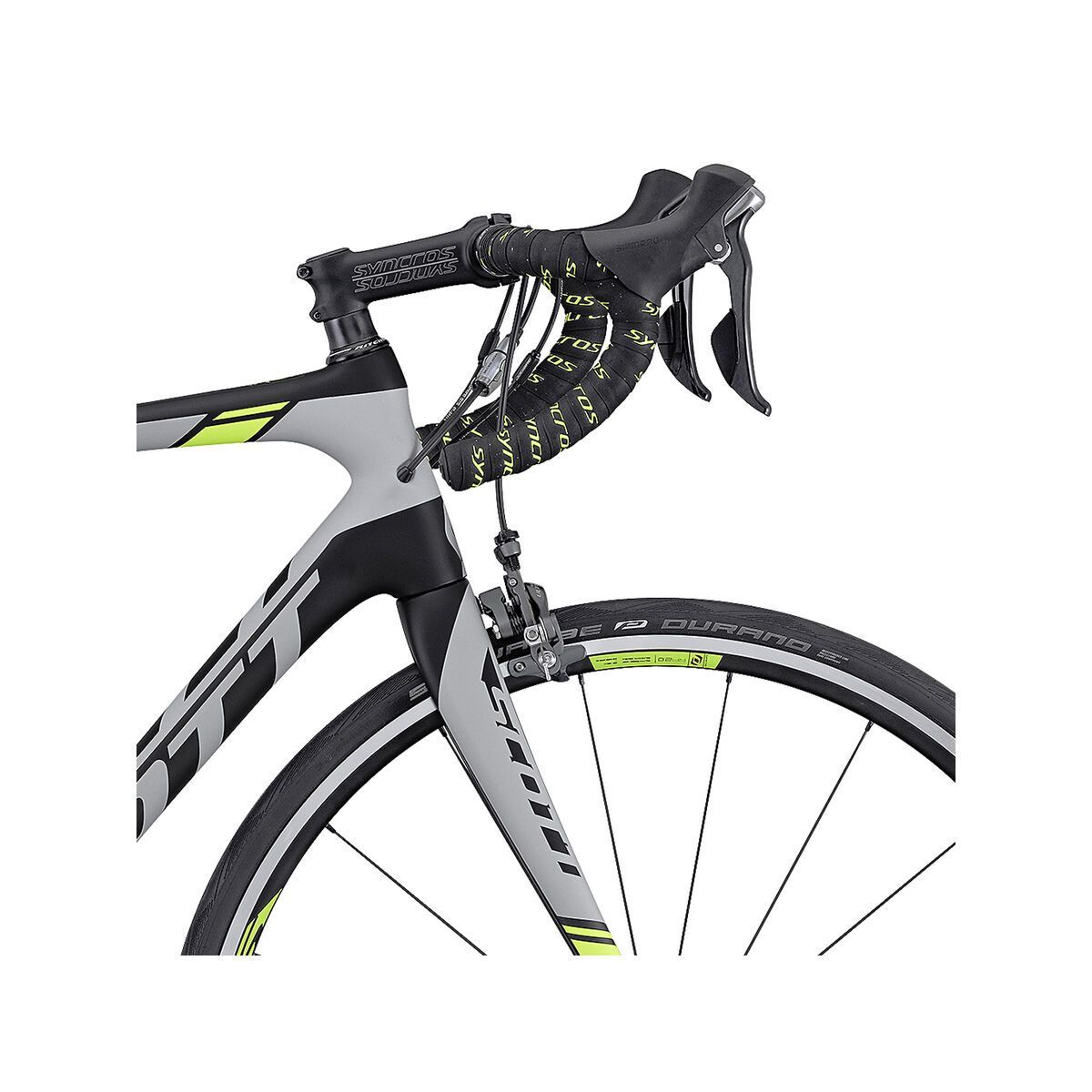 Scott Solace 10, black/grey/yellow - Bild 5