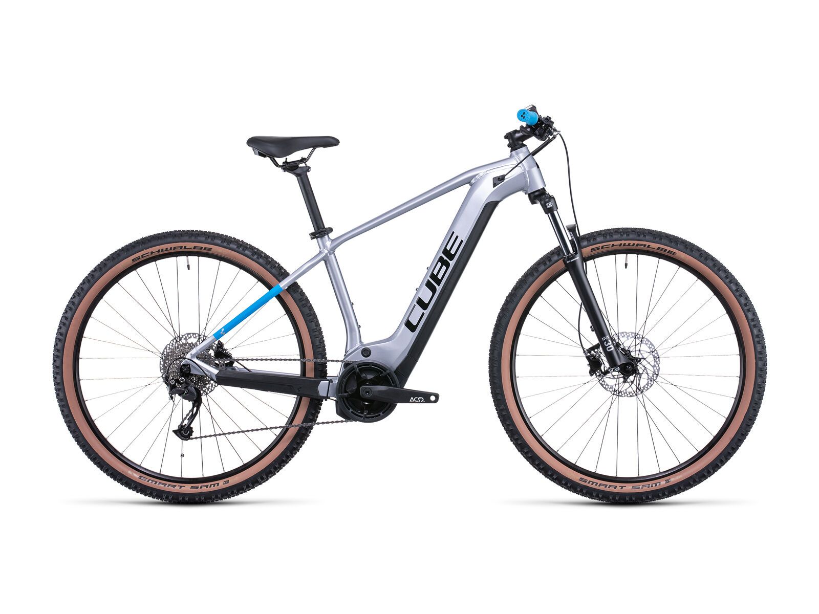 Cube Reaction Hybrid Performance 500 27.5, polarsilver´n´blue - Bild 1