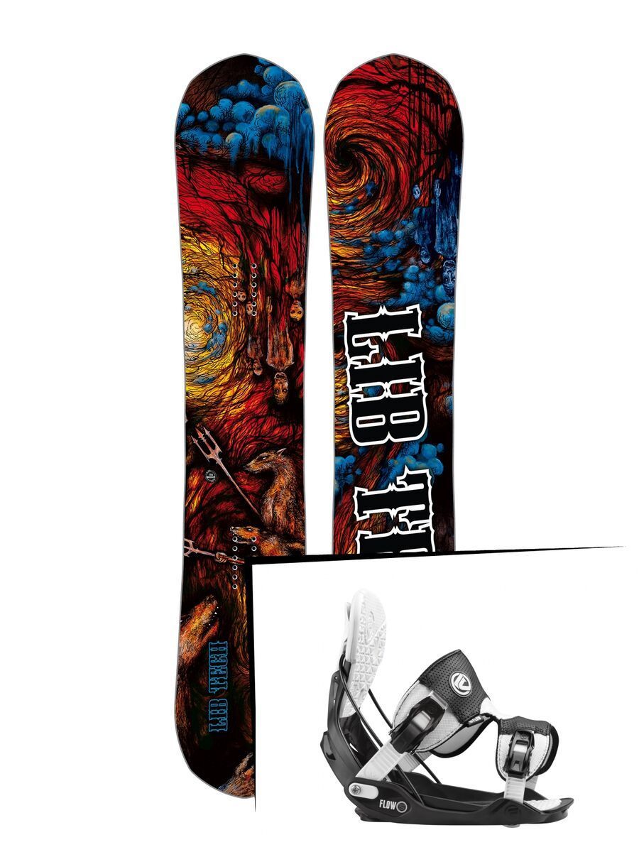 Set: Lib Tech From Hell Hot Knife 2017 + Flow Five (1513181S) - Bild 1